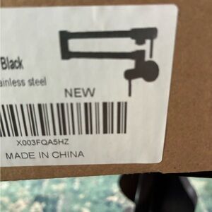 Black Stainless Steel Item